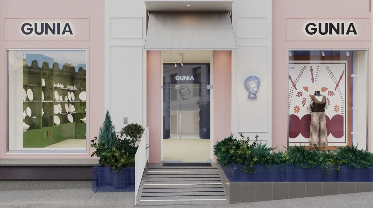 Gunia Project: оновлення першого магазину в Києві до 7-річчя бренду
