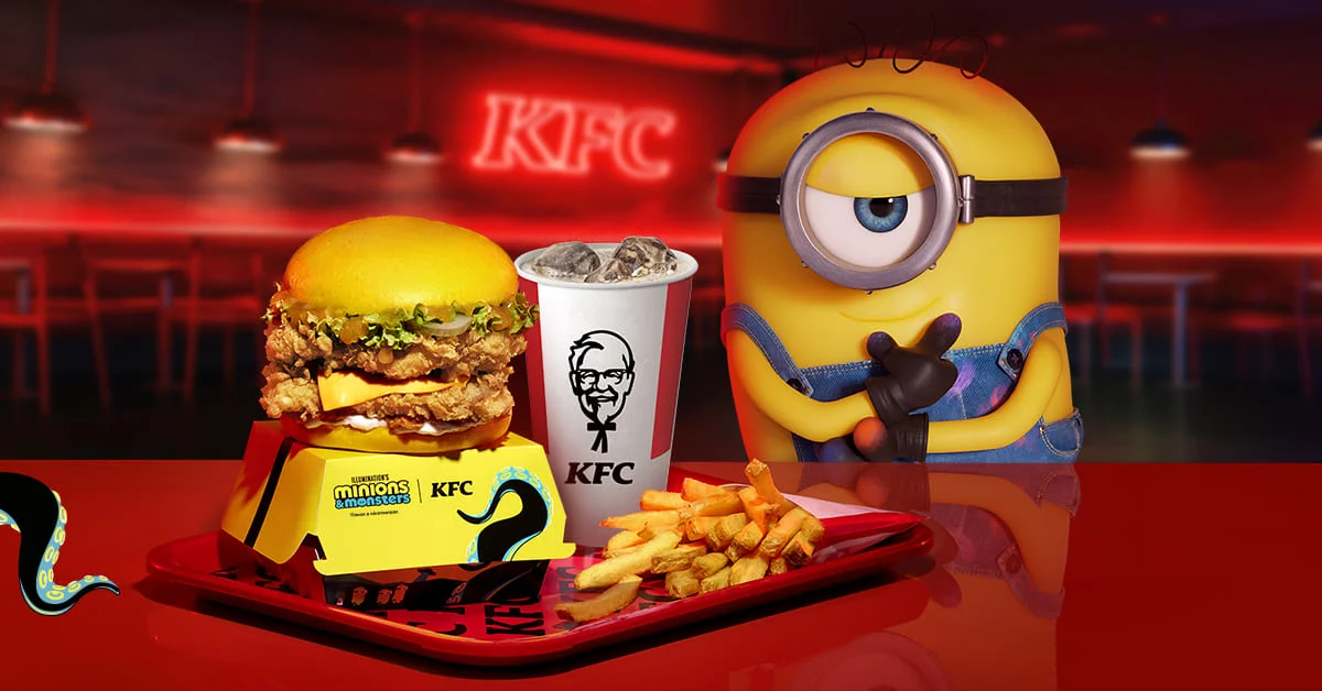 KFC в Україні: нове меню Minions та глобальний ребрендинг 2026