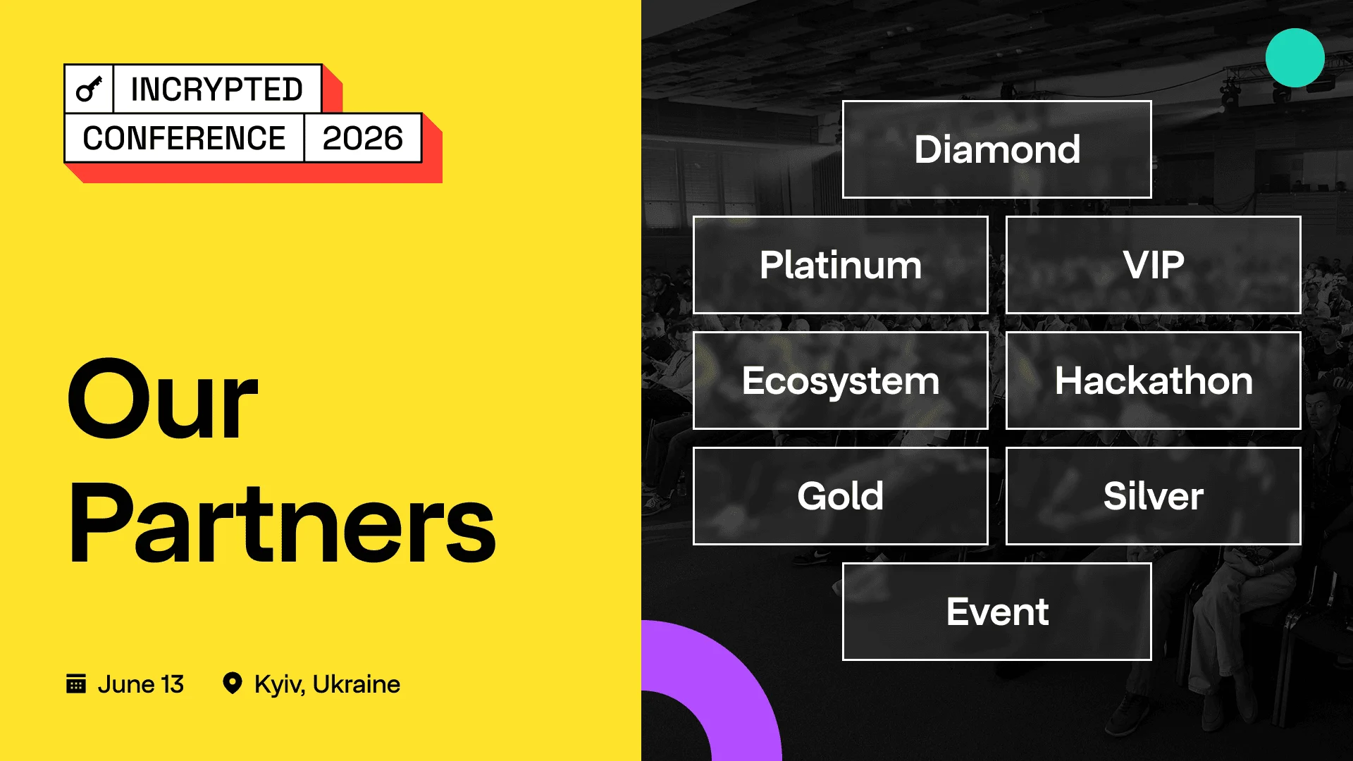 Incrypted Conference 2026: партнери найбільшої крипто-подію України