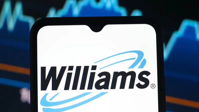 Логотип Williams Companies на екрані смартфона — ілюстративне фото до новини