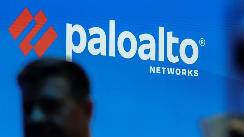 Вивіска Palo Alto Networks на екрані біржі Nasdaq у Нью-Йорку — ілюстративне зображення до новини